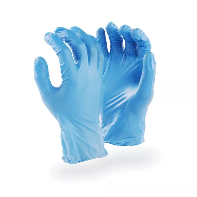 DISPOSABLE NITRILE EXAMINATION GLOVES