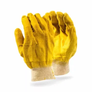 CRINKLE RUBBER GLOVES