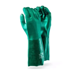 HEAVY DUTY GREEN PVC GLOVES