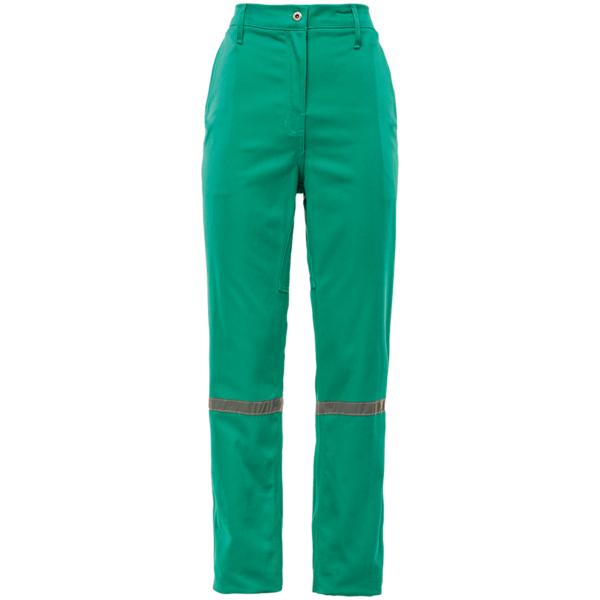 SISI GREEN DURAFIT REFLECTIVE WORK TROUSERS