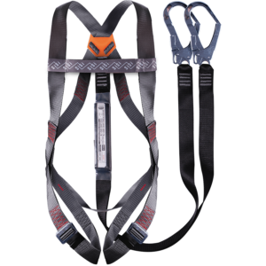 SISI STANDARD HARNESS DOUBLE LEG LANYARD WITH SCAFFOLDING HOOKS