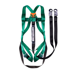 BOVA STANDARD HARNESS DOUBLE LEG LANYARD WITH SNAP HOOKS AND STANDING STEP