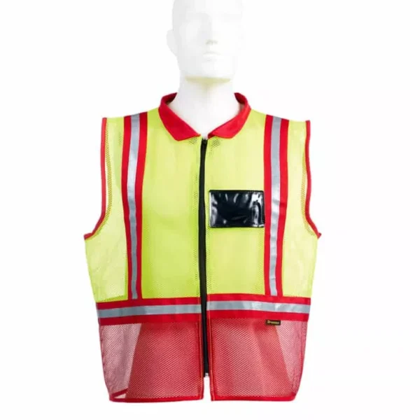 TWO TONE MESH REFLECTIVE VEST