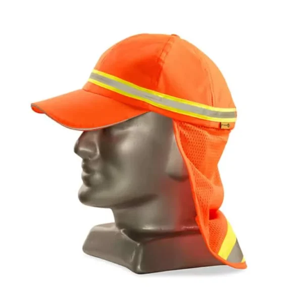 REFLECTIVE BASEBALL CAP WITH NECK PROTECTOR - Image 2