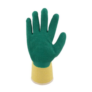 GREEN LATEX GLOVES