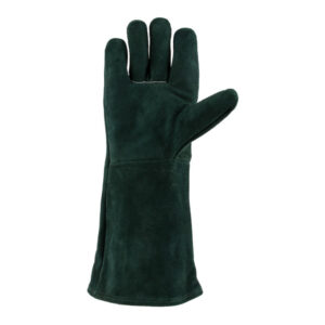 GREEN LINED WELDERS GLOVES