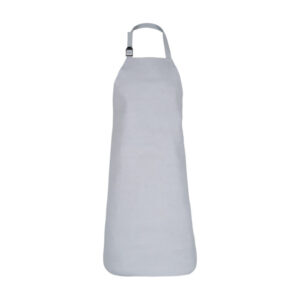 CHROME LEATHER APRON WITH METAL BUCKLES (90cm)