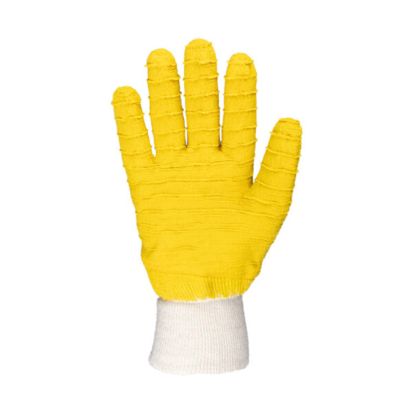YELLOW COMAREX KNIT WRIST STANDARD GLOVES - Image 2