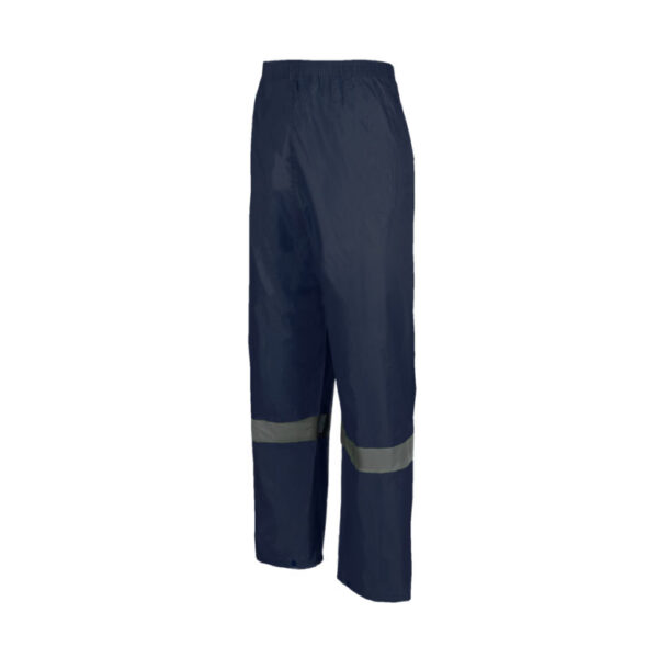 RUBBERIZED HI VIZ REFLECTIVE NAVY RAINSUIT - Image 3