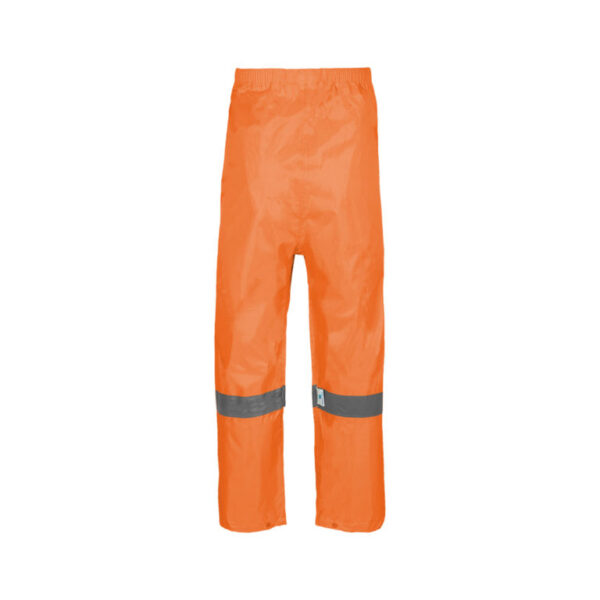 RUBBERIZED HI VIZ REFLECTIVE ORANGE RAINSUIT - Image 4