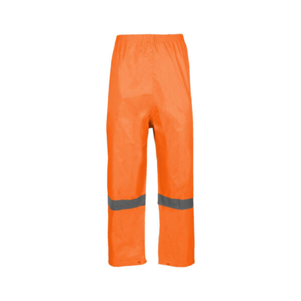 RUBBERIZED HI VIZ REFLECTIVE ORANGE RAINSUIT - Image 5