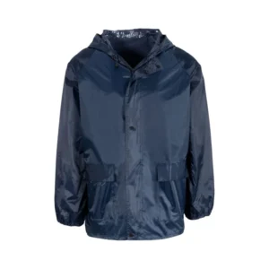 RUBBERIZED NAVY RAINSUIT