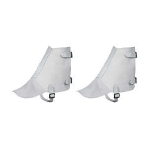 CHROME LEATHER ANKLE SPATS