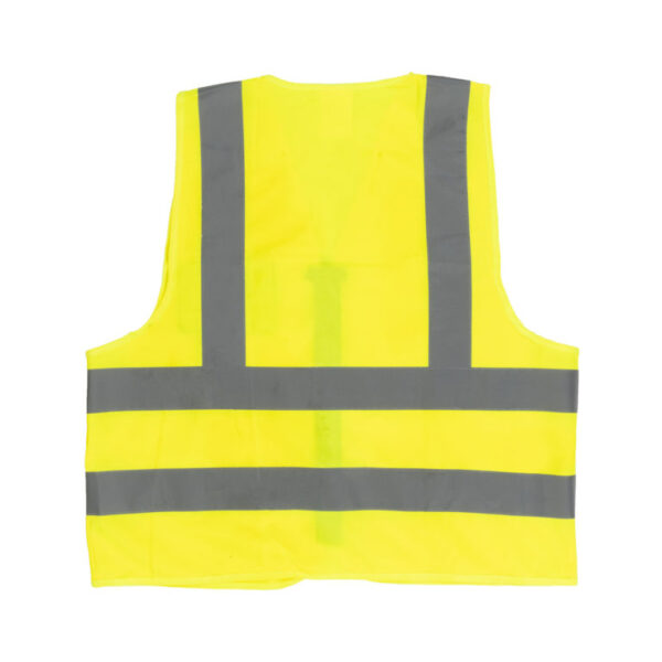 SOLID LIME REFLECTIVE VEST - Image 2